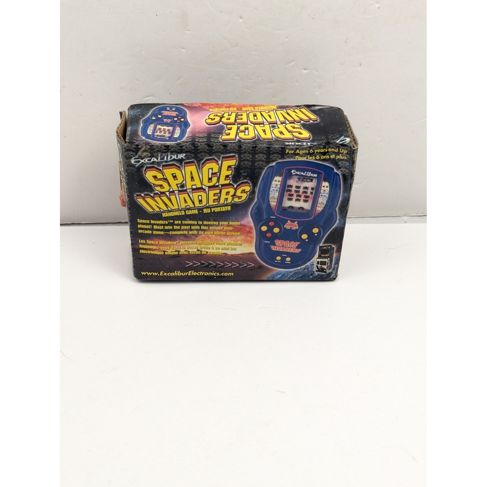 Excalibur Space‎ Invaders Handheld Electronic Game Retro Arcade Classic 2000s